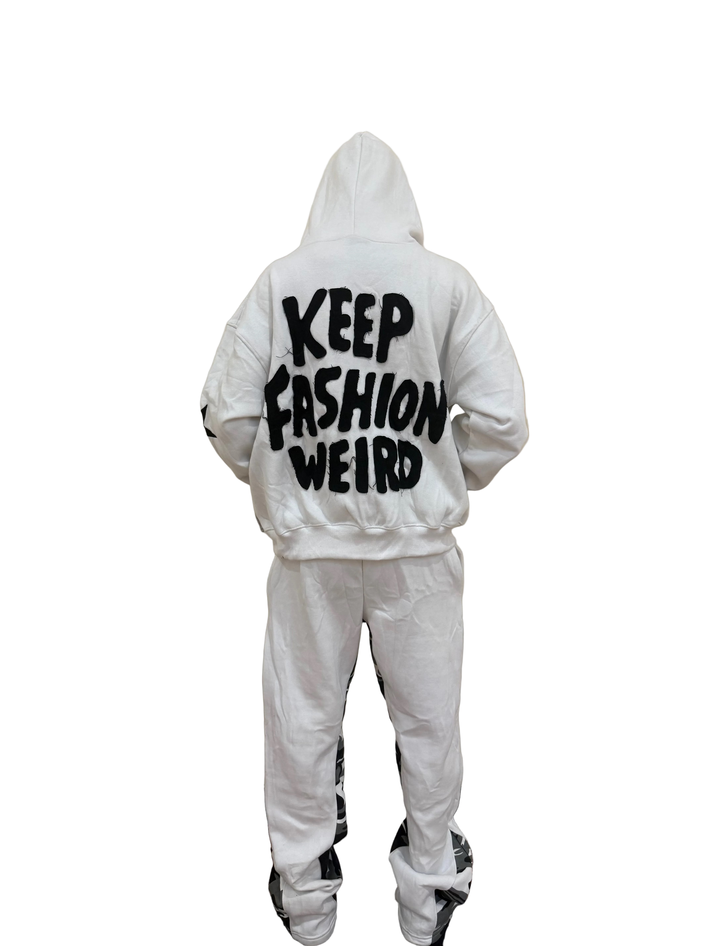 White Camo Starstrike Sweatsuit - rawcityshop