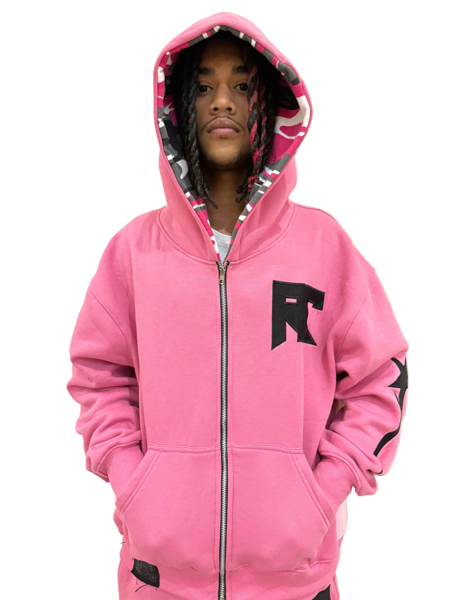 "Keep Fashion Weird" Hoodie (Pink) - rawcityshop 