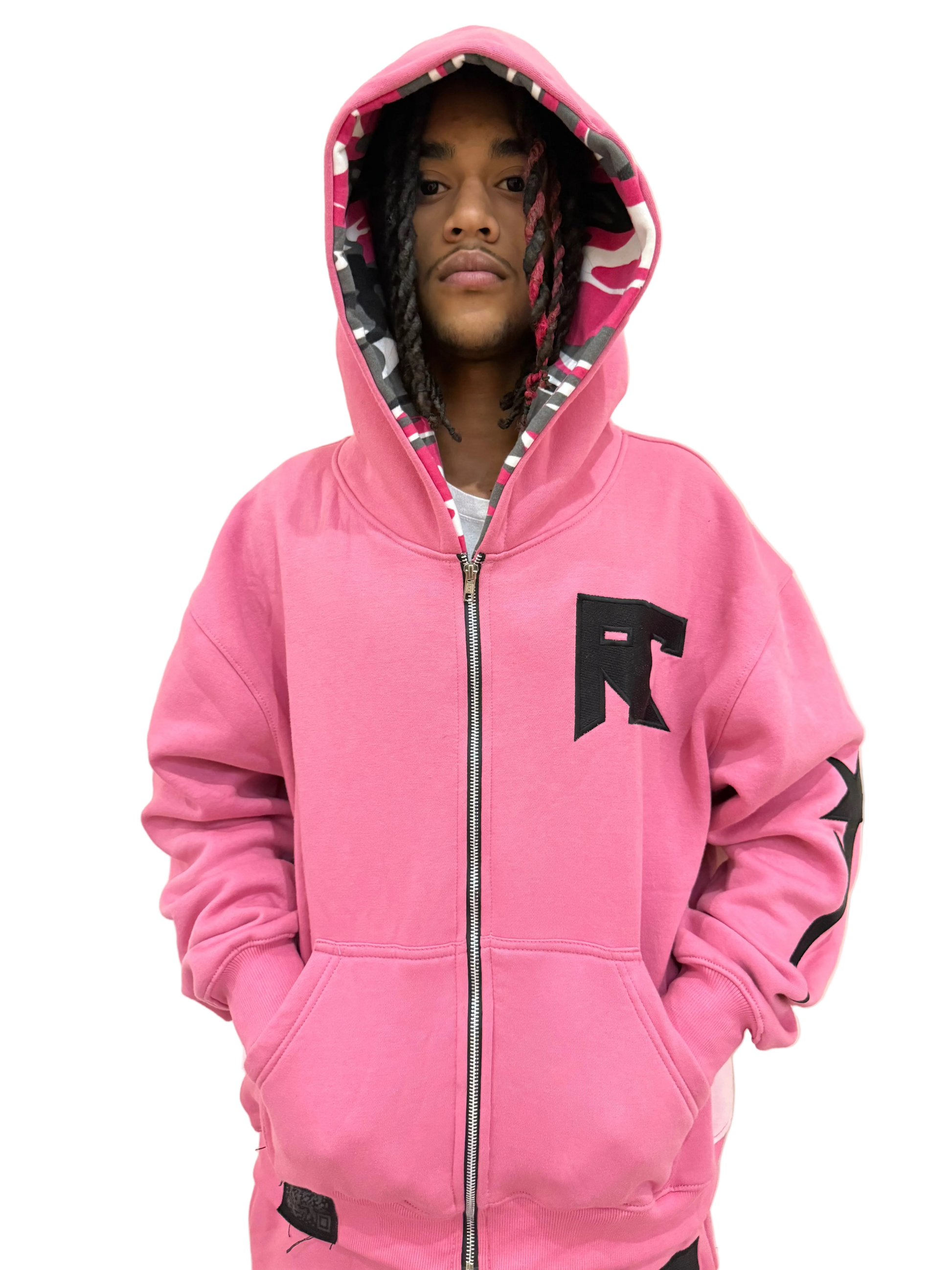 "Keep Fashion Weird" Hoodie (Pink) - rawcityshop 