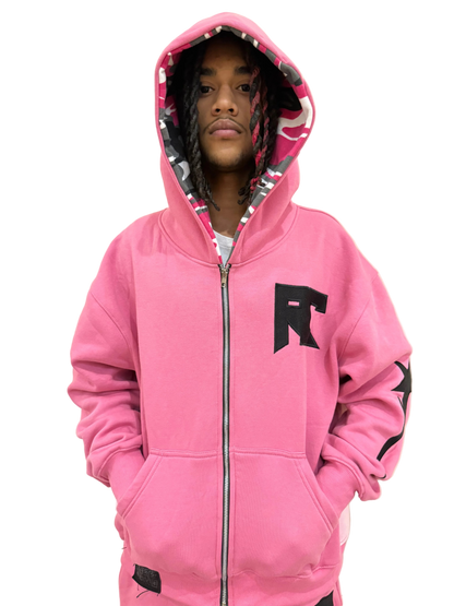 "Keep Fashion Weird" Hoodie (Pink) - rawcityshop 