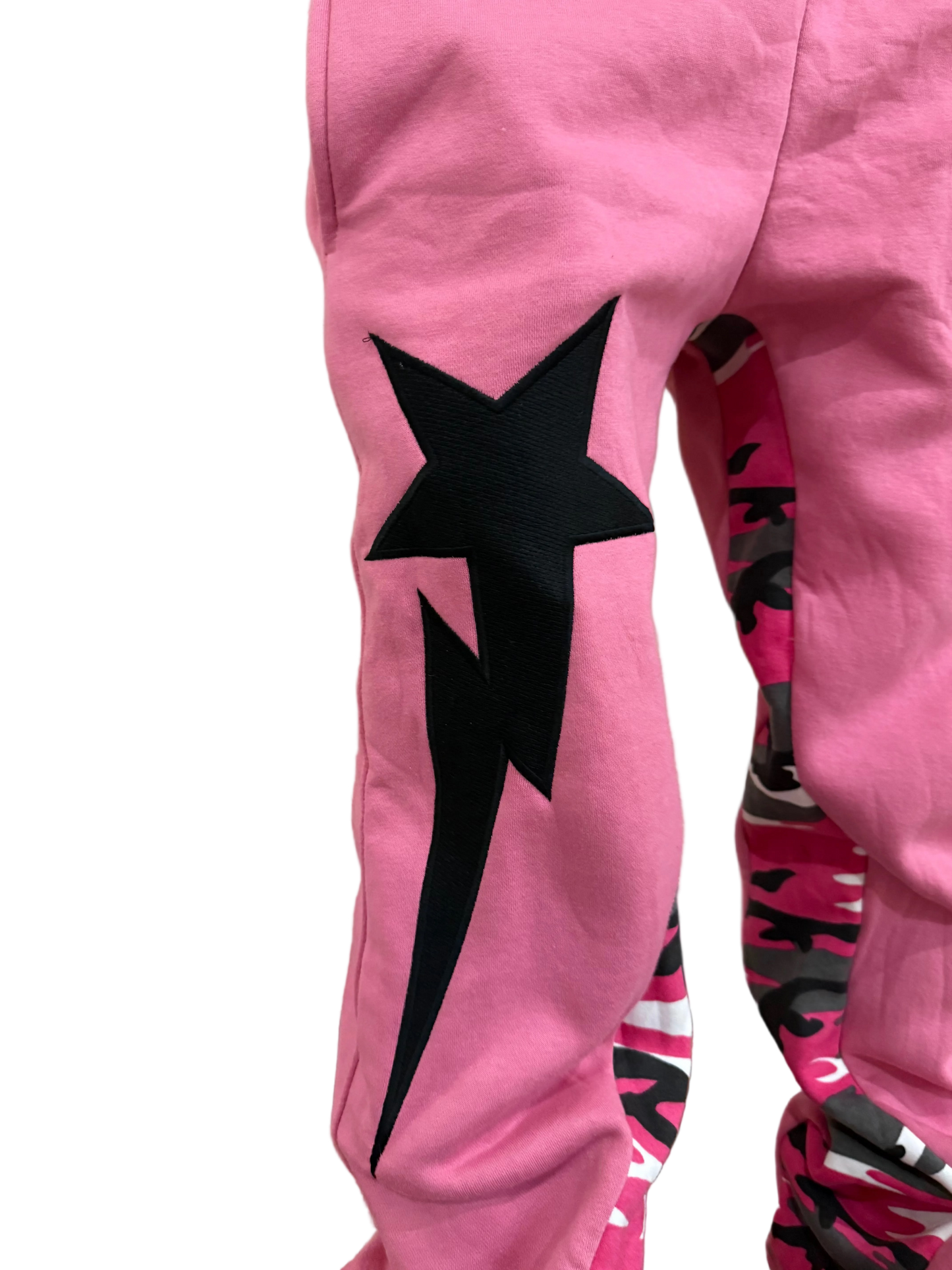 Pink Starstrike Double Layer Sweats - rawcityshop 