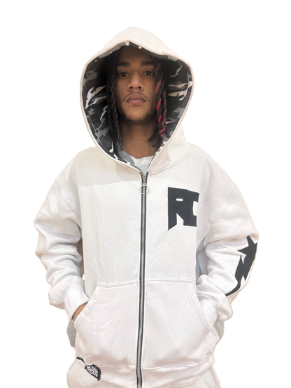 "Keep Fashion Weird" Hoodie (White) - rawcityshop 
