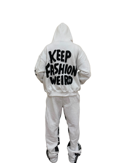 White Camo Starstrike Sweatsuit - rawcityshop 