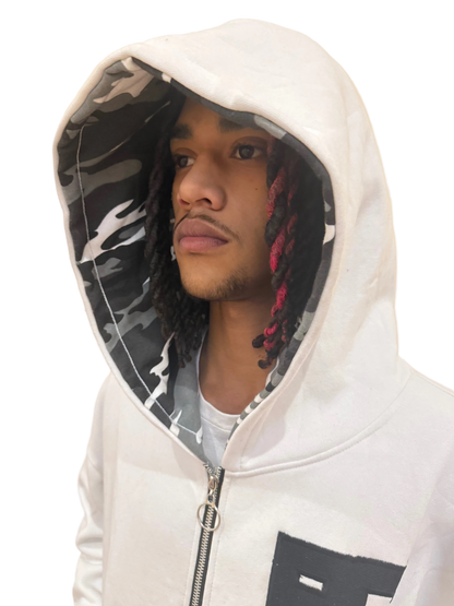 "Keep Fashion Weird" Hoodie (White) - rawcityshop 
